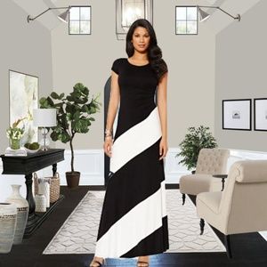 💋Black eci NEW YORK maxi dress💋